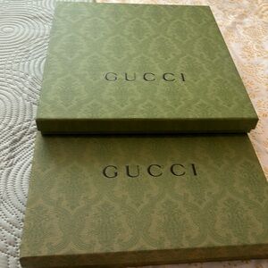 Authentic gucci boxes
